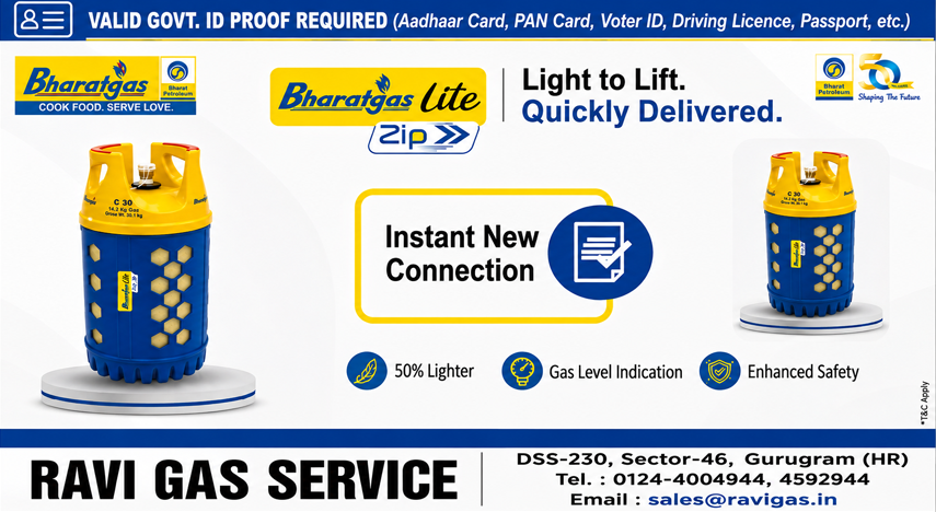 Apply Now for a New 10 kg LPG Gas Connection